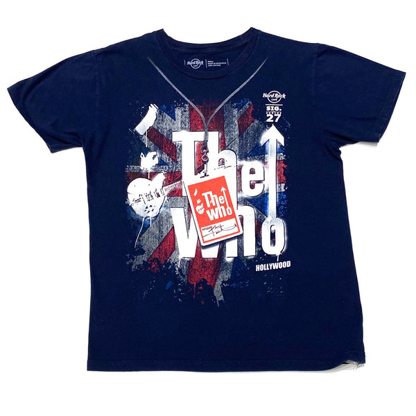 The Who Hard Rock Cafe Hollywood Signature Series 27 T-Shirt Unisex Small