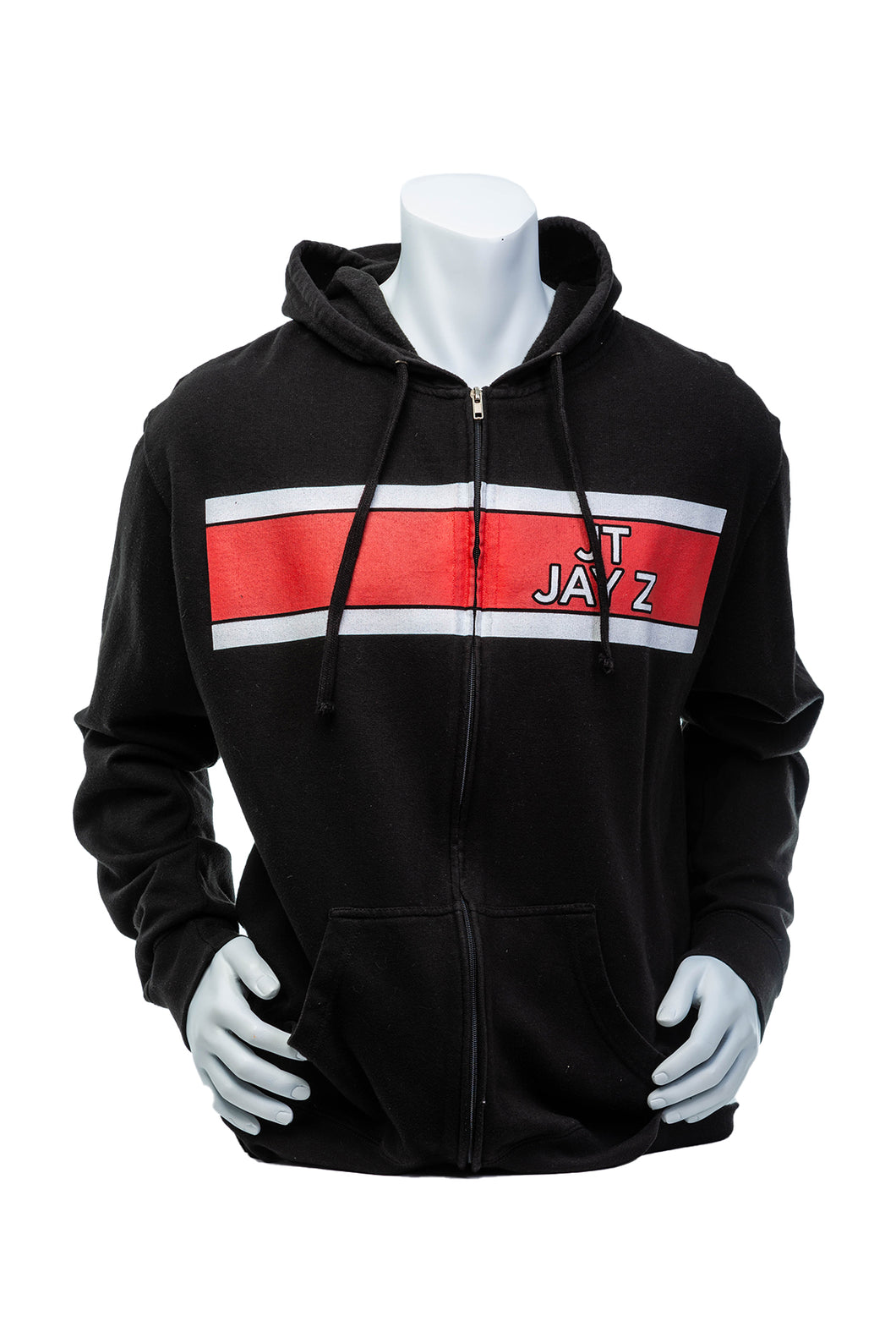 2013 Justin Timberlake & Jay Z Legends of the Summer Stadium Tour Zip Up Hoodie Men's XXL