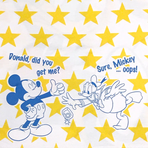 Disney Tokyo Resort Donald Duck All Over Print T-Shirt Youth Medium