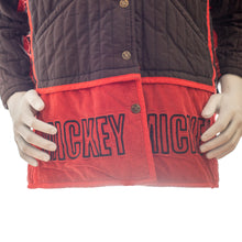 Load image into Gallery viewer, Vintage Micky Co Quilted Corduroy Embroidered Jacket Womens L
