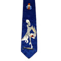 Closeup view of Vintage 1997 Looney Tunes Bugs Bunny & Elmer Fudd Necktie