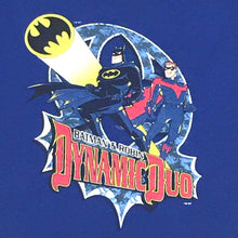 Load image into Gallery viewer, Vintage 1997 Batman &amp; Robin Dynamic Duo T-Shirt Kids Small
