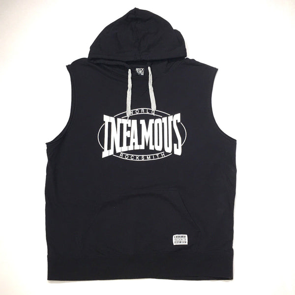 Rocksmith World Infamous Sleeveless Hoodie Mens XL