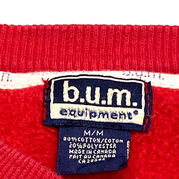 Vintage 90's B.U.M. Equipment Sweatshirt Womens Medium