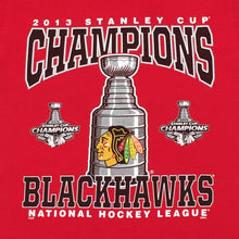 Load image into Gallery viewer, NHL Chicago Blackhawks 2013 Stanley Cup Champions T-Shirt Mens Small
