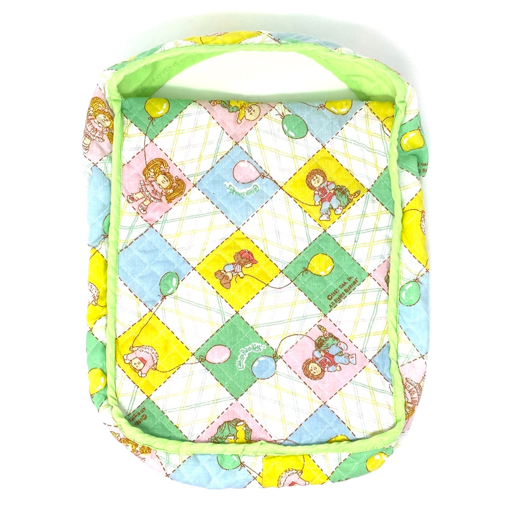 Vintage 1983 Cabbage Patch Kids Quilted Diaper Bag