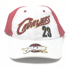 Load image into Gallery viewer, Front view of Drew Pearson NBA Cleveland Cavaliers Lebron James Strapback Hat One Size
