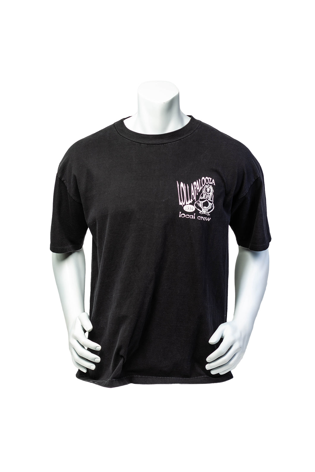 Vintage 1994 Lollapalooza Music Festival Local Crew Single Stitch T-Shirt Men's XL