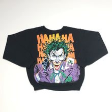 Load image into Gallery viewer, Vintage 1989 DC Comics Joker Sweatshirt Kids Small
