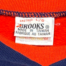 Load image into Gallery viewer, Vintage 80’s Brooks Athletics Embroiderd Color Block Sweatshirt Youth Large
