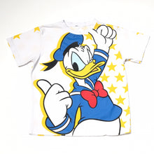 Load image into Gallery viewer, Disney Tokyo Resort Donald Duck All Over Print T-Shirt Youth Medium
