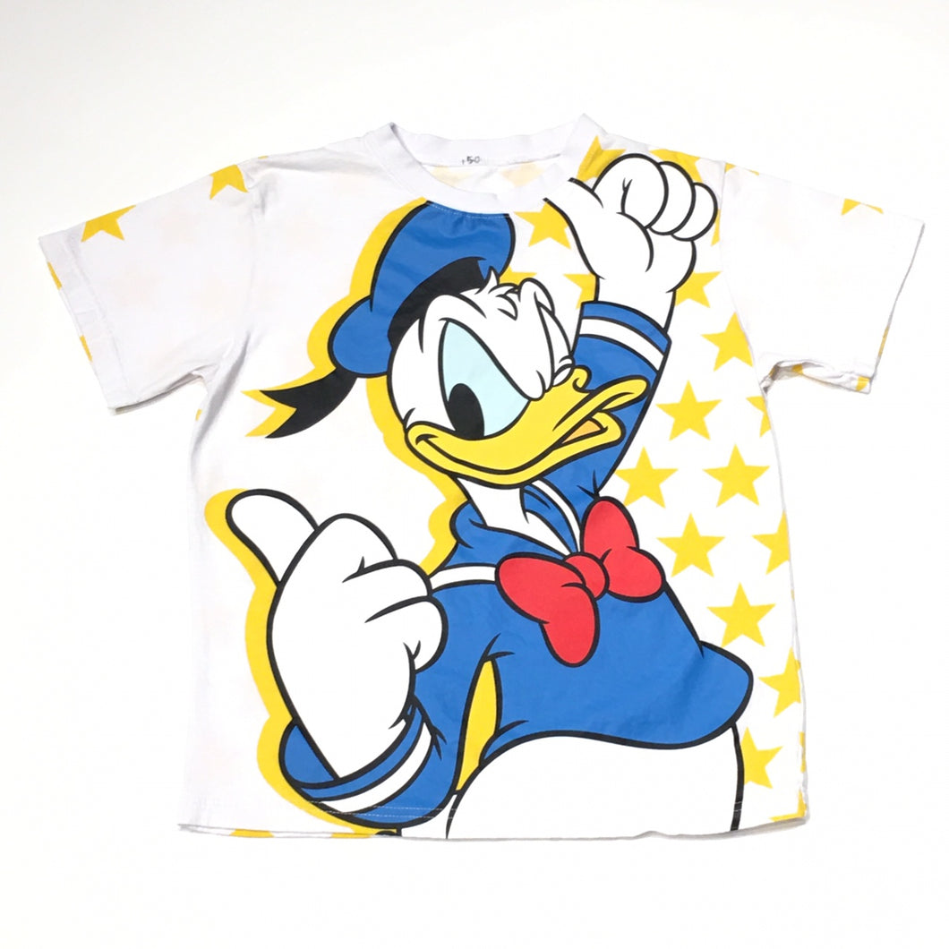 Disney Tokyo Resort Donald Duck All Over Print T-Shirt Youth Medium