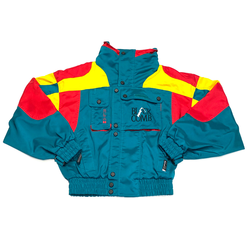 Vintage 90's Blackcomb Mountain Host Color Block Jacket Women's M