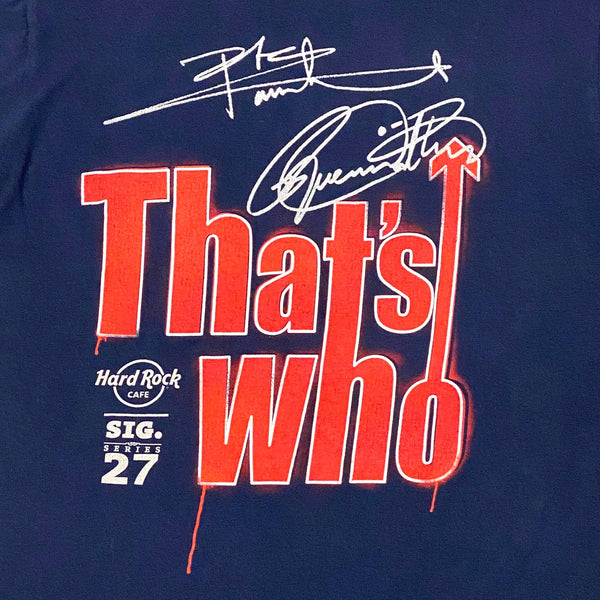 The Who Hard Rock Cafe Hollywood Signature Series 27 T-Shirt Women’s Small
