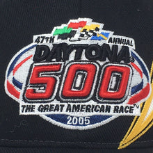 Load image into Gallery viewer, Front closeup view of NASCAR 2005 Daytona 500 Strapback Hat
