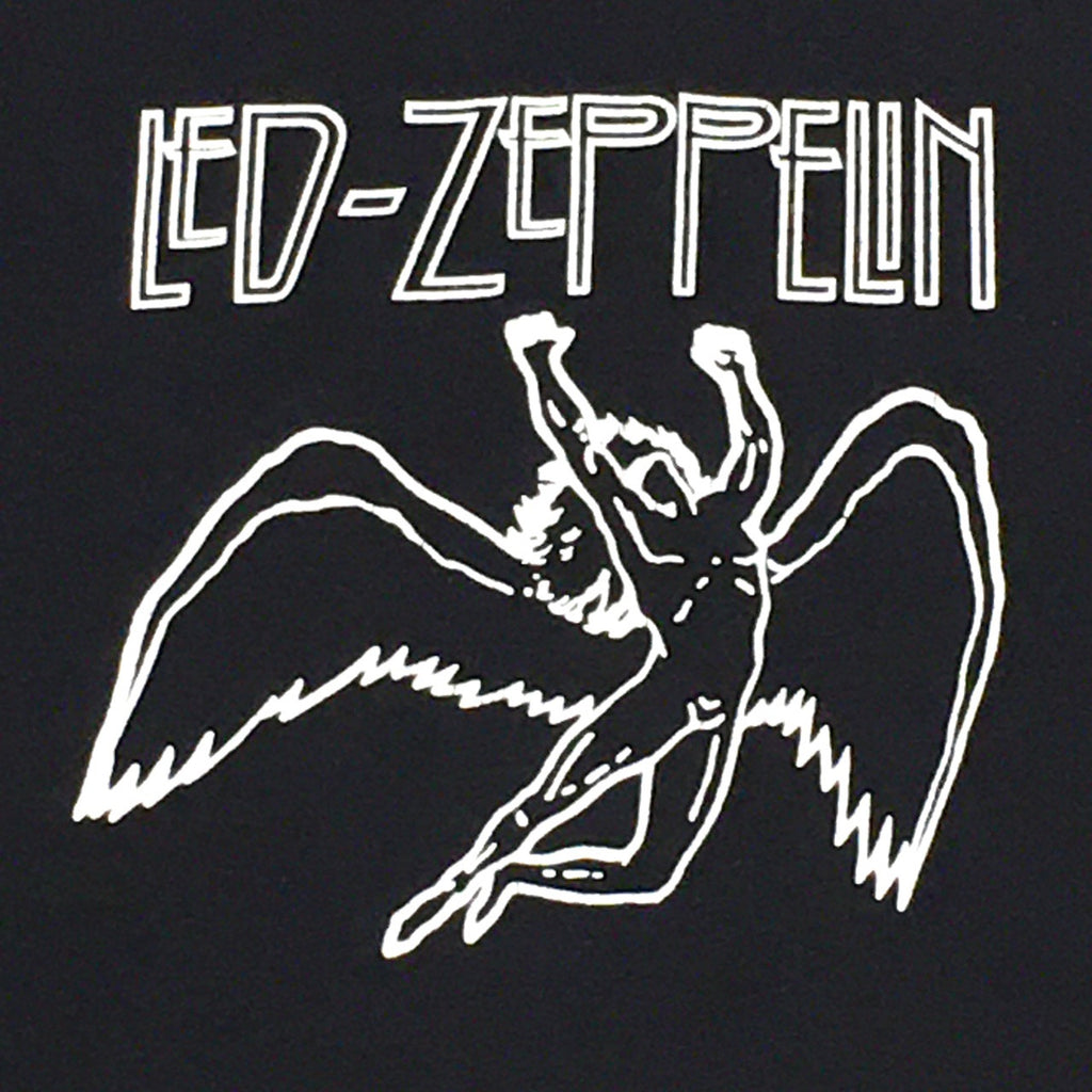 Vintage Led Zeppelin Icarus Four Symbols Rare Screen Stars T-Shirt Adult Medium
