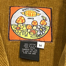 Load image into Gallery viewer, Vintage 90&#39;s Sims Board Company Corduroy Mushroom Embroidered Jacket Womens M

