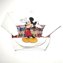 Load image into Gallery viewer, Vintage 80&#39;s Disney Mickey Mouse Double Sided Print Sweatshirt Womens Large
