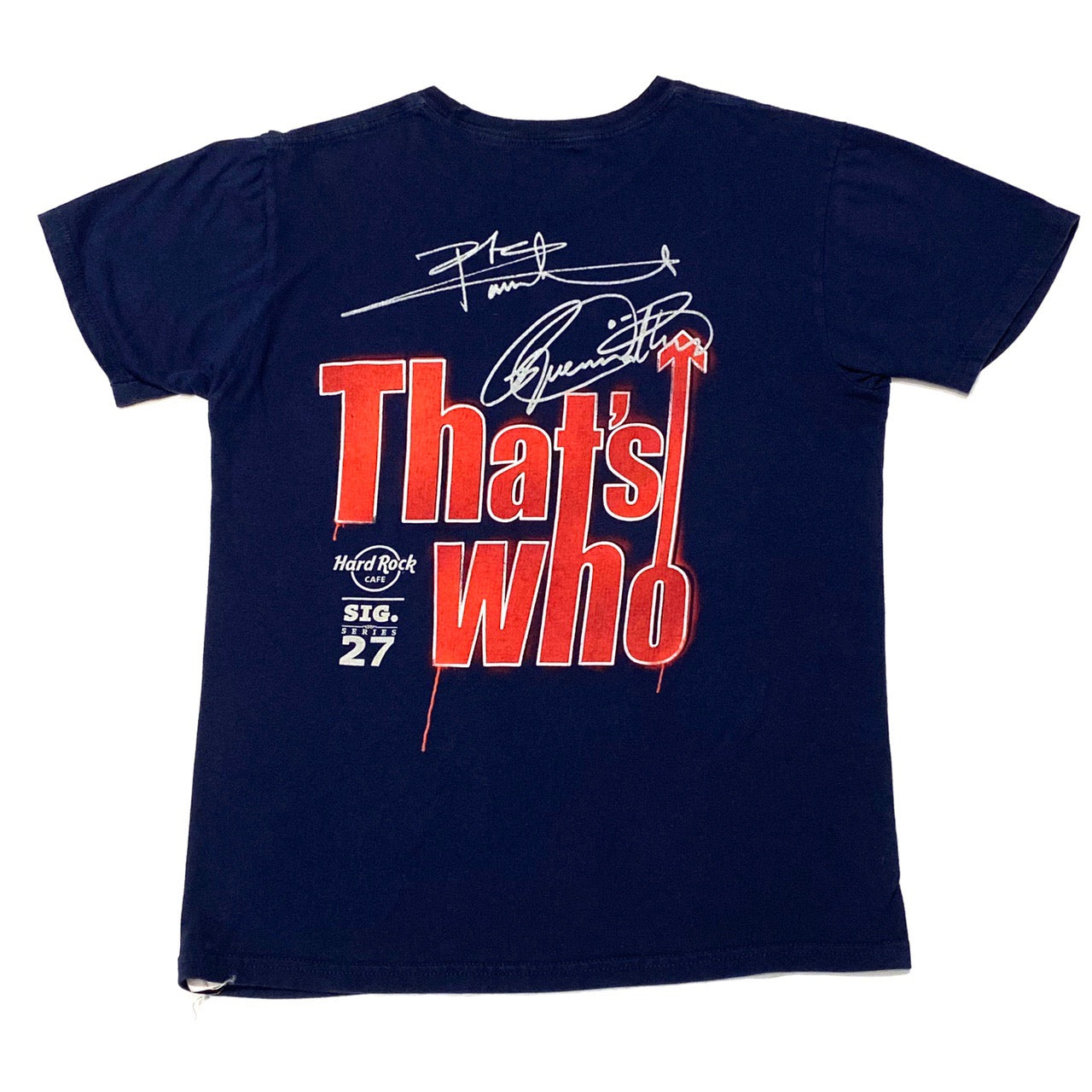 The Who Hard Rock Cafe Hollywood Signature Series 27 T-Shirt Women’s Small