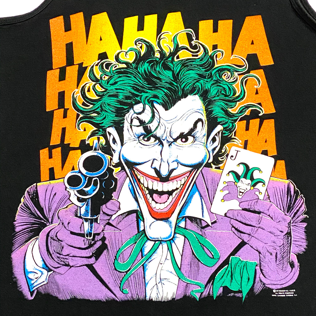 Vintage 1989 DC Comics Joker Tank Top Men’s Large