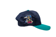 Load image into Gallery viewer, Right side view of Vintage 90&#39;s MLB Seattle Mariners Alex Rodriguez Jr. Snapback Hat
