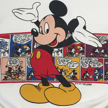 Load image into Gallery viewer, Vintage 80&#39;s Disney Mickey Mouse Double Sided Print Sweatshirt Womens Large
