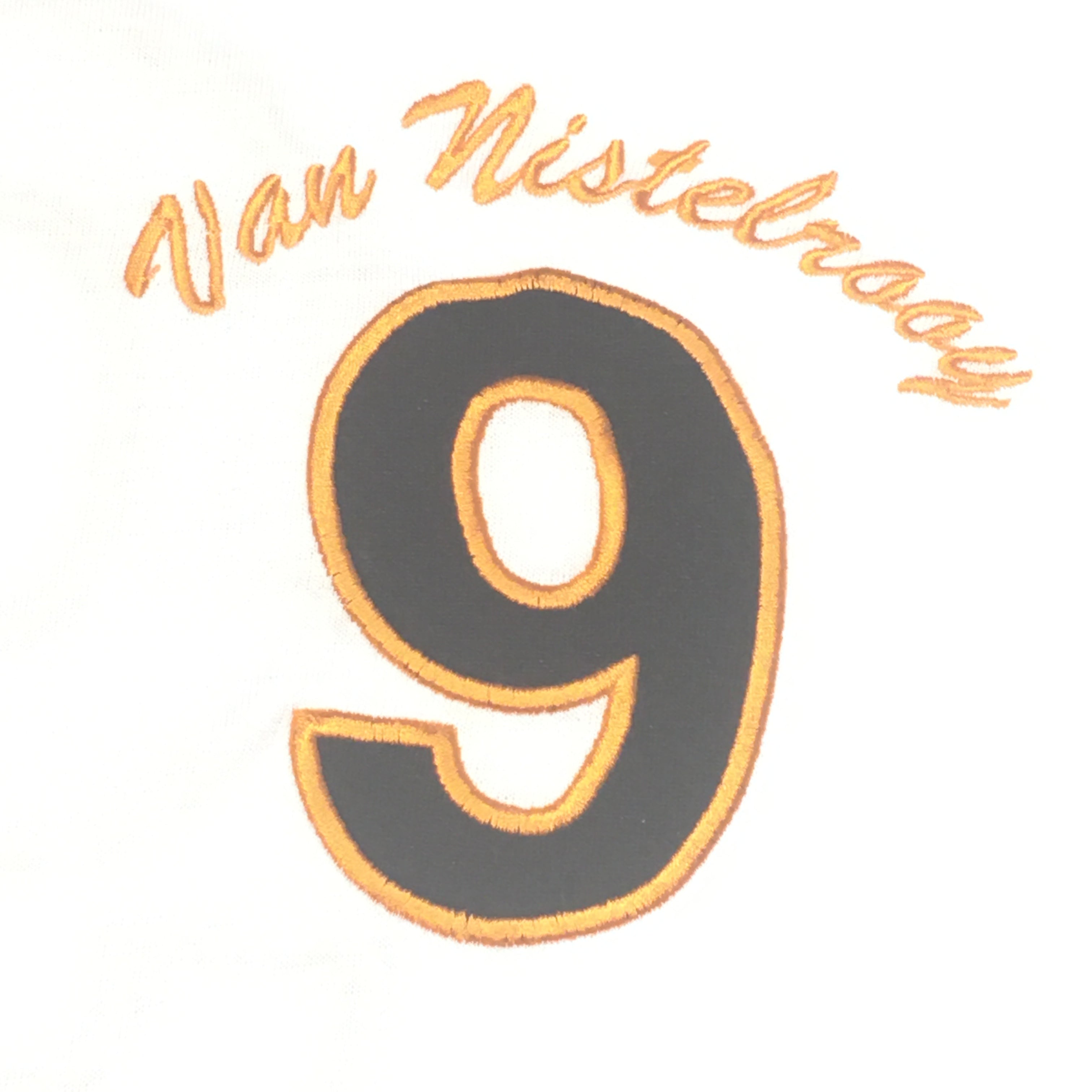 Body Glove Holland Van Nistelrooy Embroidered Ringer T-Shirt Mens Small