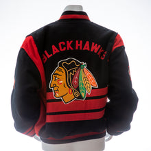 Load image into Gallery viewer, Vintage Chicago Blackhawks Black &amp; Red Jacket Men&#39;s L
