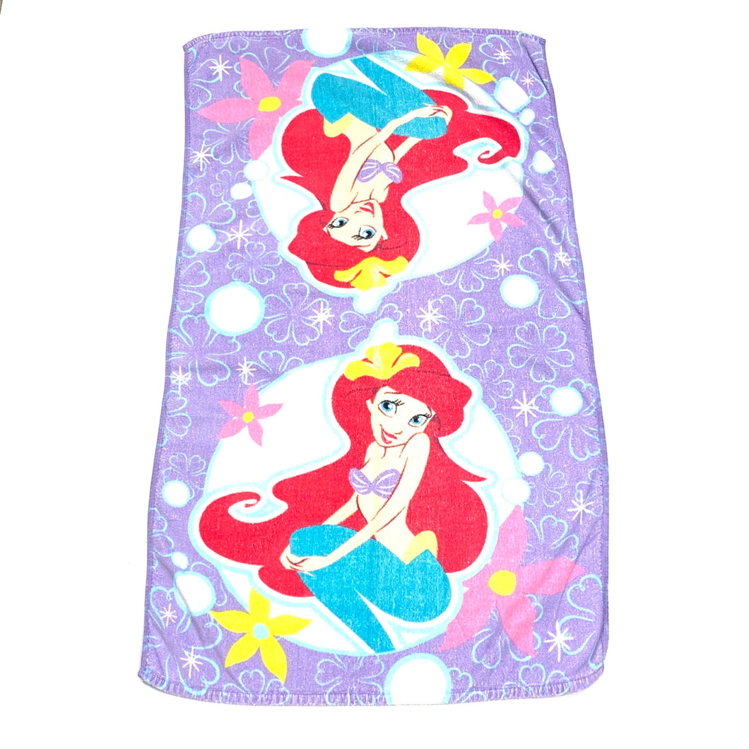 Vintage 90’s Disney The Little Mermaid Kids Towel