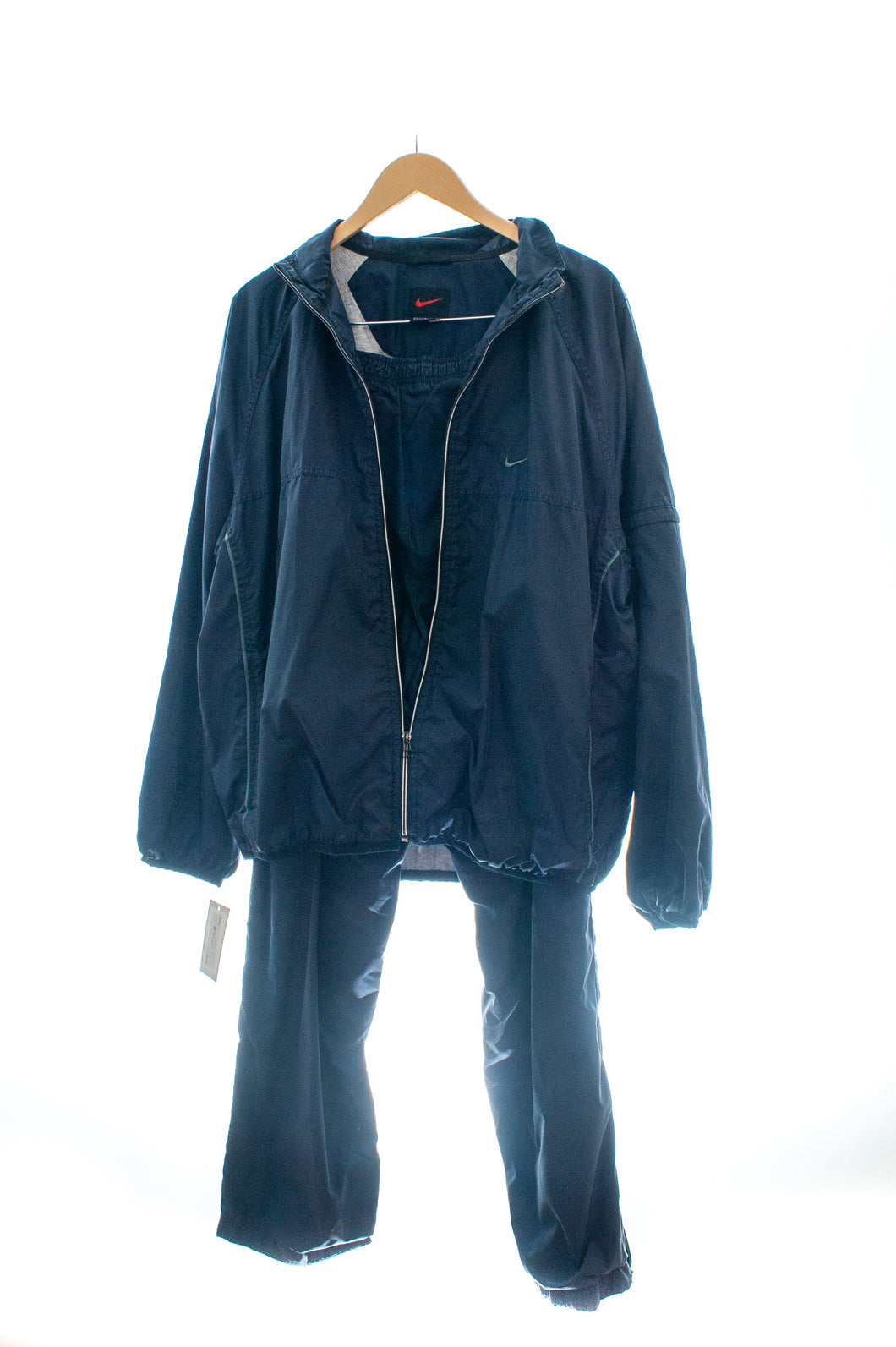 Vintage Nike Windbreaker Track Suit Blue Jacket & Pants Mens Large