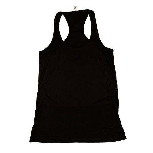2023 Bonita Crown Black & White Racerback Tank Top