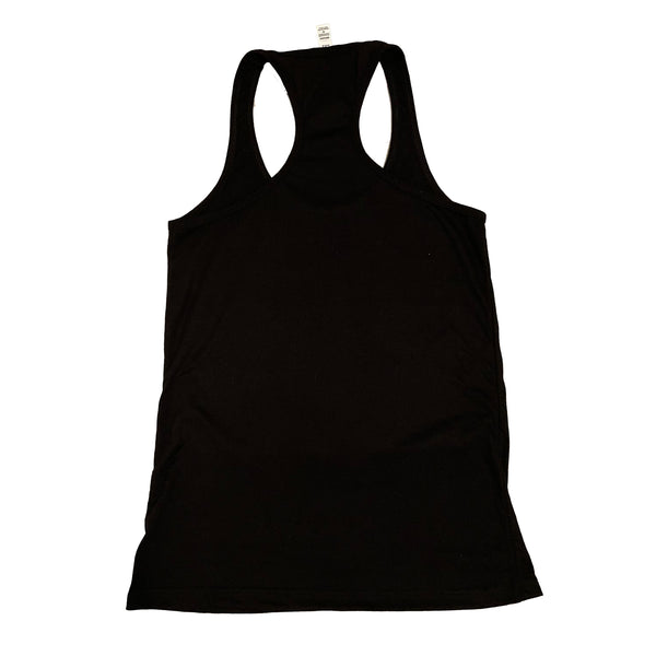 2023 Bonita Crown Black & White Racerback Tank Top