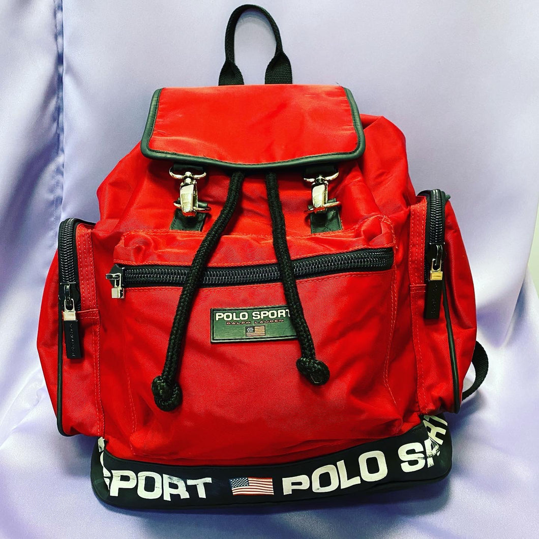 Vintage 90's Polo Sport Ralph Lauren Backpack – Subtle Flex Streetwear