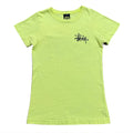 Vintage 90’s Stussy Neon Yellow T-Shirt Women’s XS