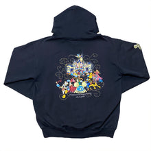 Load image into Gallery viewer, Disney Disneyland Resort 50th Anniversary Mickey &amp; Friends Zip Hoodie Large
