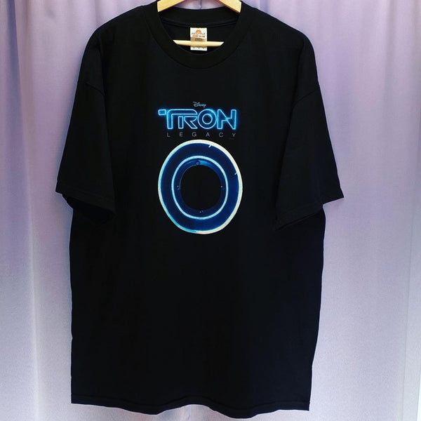 Disney 2010 Tron Legacy Identity Disc Promo T-Shirt Men’s XL