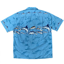 Load image into Gallery viewer, Vintage Hawaiian Togs Fish All Over Print Button Up Shirt Large
