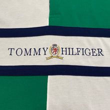 Load image into Gallery viewer, Vintage Tommy Hilfiger Crest Color Block Polo Shirt XL
