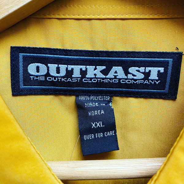 Deadstock Vintage Y2K Outkast Clothing Company Billy Ocean Long Sleeve Button Up Shirt Men’s 2XL