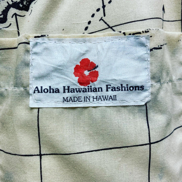 Vintage Aloha Hawaiian Fashion All Over Print Shorts Men’s Medium