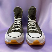 Load image into Gallery viewer, Converse Run Star Hi Hike Cargo Khaki White 171667C Sneakers Men’s Size 8 Women’s Size 9.5 Like New
