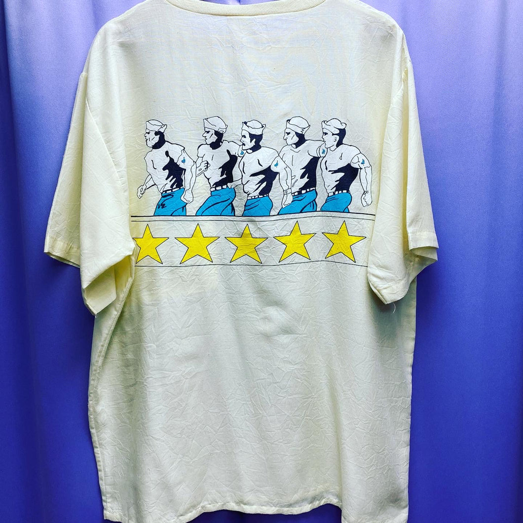 Vintage 70’s Lee Stars & Sailors T-Shirt Men’s XL