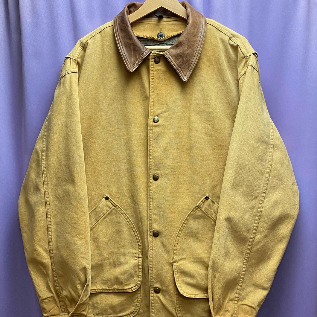 Vintage 90’s Woolrich Barn Chore Coat Jacket Removable Fleece Lined Medium