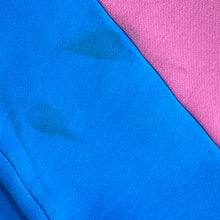 Load image into Gallery viewer, Teddy Fresh Bubblegum Colour Block Center Logo Hoodie Small
