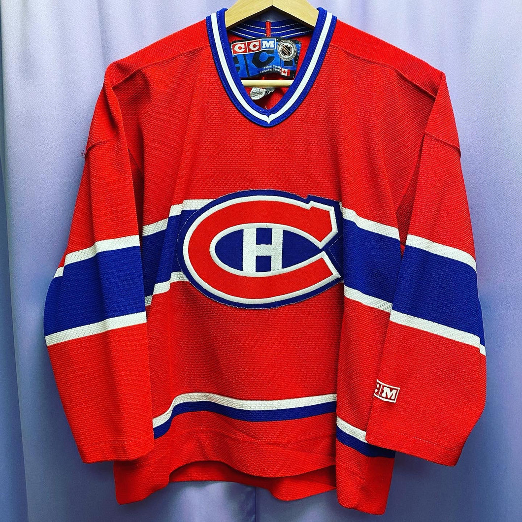 CCM NHL Montreal Canadiens Hockey Jersey Youth L/XL