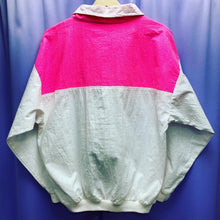 Load image into Gallery viewer, Vintage 80’s Venice Beach California Neon 1/4 Zip Long Sleeve Polo Shirt Women’s Medium
