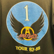 Load image into Gallery viewer, Vintage 80’s Aerosmith Aero Force One 87-88 Tour T-Shirt Men’s XL
