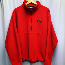 Load image into Gallery viewer, Vintage 90’s LL Bean 1/4 Zip Pullover Fleece Jacket Men’s Large
