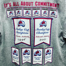 Load image into Gallery viewer, Deadstock Vintage 2001 NHL Colorado Avalanche Champions T-Shirt Men’s Medium
