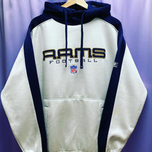 Load image into Gallery viewer, Reebok NFL St. Louis Rams Embroidered Hoodie Men’s Medium
